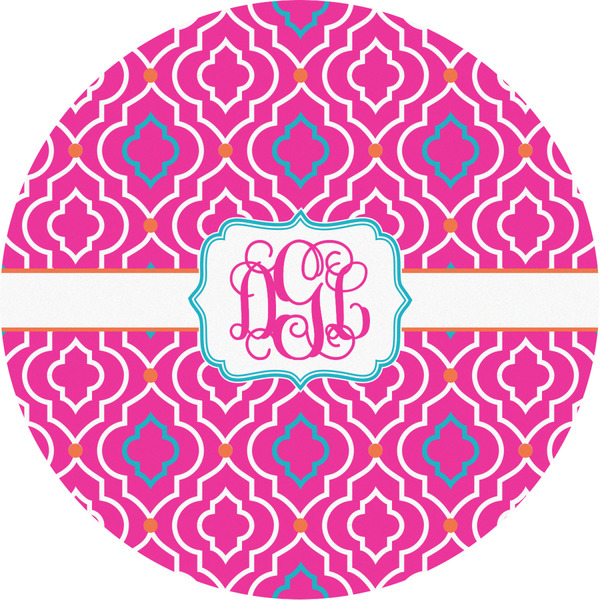 Custom Colorful Trellis Multipurpose Round Labels - 2" (Personalized)