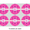 Colorful Trellis 3" Multipurpose Round Labels - Sheet