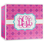 Colorful Trellis 3-Ring Binder - 3 inch (Personalized)