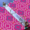 Colorful Trellis 3 Ring Binders - Full Wrap - 1" - DETAIL