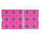 Colorful Trellis 3 Ring Binders - Full Wrap - 1" - OPEN INSIDE