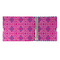 Colorful Trellis 3 Ring Binders - Full Wrap - 2" - OPEN INSIDE