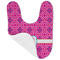 Colorful Trellis Baby Bib - AFT folded