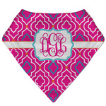 Colorful Trellis Bandana Bib (Personalized)