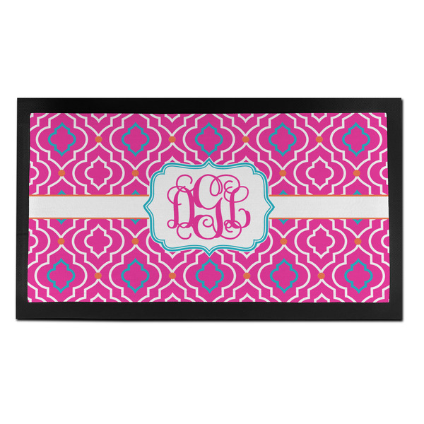 Custom Colorful Trellis Bar Mat - Small (Personalized)