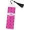 Colorful Trellis Bookmark with tassel - Flat