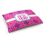 Colorful Trellis Dog Bed - Medium w/ Monogram