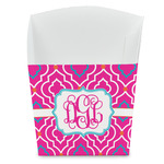 Colorful Trellis French Fry Favor Boxes (Personalized)