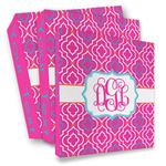 Colorful Trellis 3 Ring Binder - Full Wrap (Personalized)