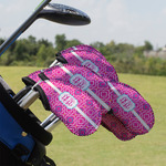 Colorful Trellis Golf Club Iron Cover - Set of 9 (Personalized)