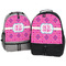 Colorful Trellis Large Backpacks - Both