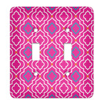 Colorful Trellis Light Switch Cover (2 Toggle Plate)