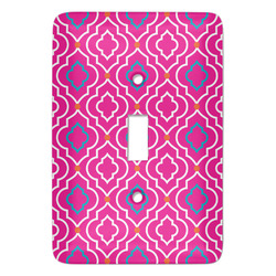 Colorful Trellis Light Switch Cover