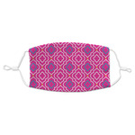 Colorful Trellis Adult Cloth Face Mask