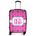 Colorful Trellis Suitcase - 24" Medium - Checked (Personalized)