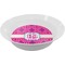 Colorful Trellis Melamine Bowl (Personalized)