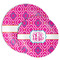 Colorful Trellis Melamine Plates - PARENT/MAIN