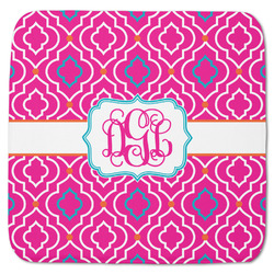 Colorful Trellis Memory Foam Bath Mat - 48"x48" (Personalized)