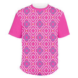 Colorful Trellis Men's Crew T-Shirt - Large