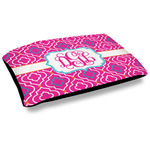 Colorful Trellis Dog Bed w/ Monogram