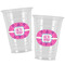 Colorful Trellis Party Cups - 16oz - Alt View