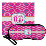 Colorful Trellis Eyeglass Case & Cloth (Personalized)