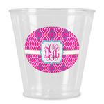 Colorful Trellis Plastic Shot Glass (Personalized)