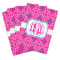 Colorful Trellis Playing Cards - Hand Back View