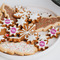 Colorful Trellis Printed Icing Circle - XSmall - On XS Cookies