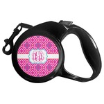 Colorful Trellis Retractable Dog Leash - Medium (Personalized)