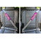 Colorful Trellis  Seat Belt Covers (Set of 2 - In the Car)