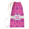 Colorful Trellis Small Laundry Bag - Front View