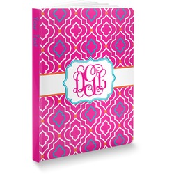 Colorful Trellis Softbound Notebook - 7.25" x 10" (Personalized)