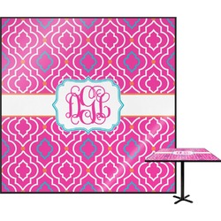 Colorful Trellis Square Table Top - 30" (Personalized)