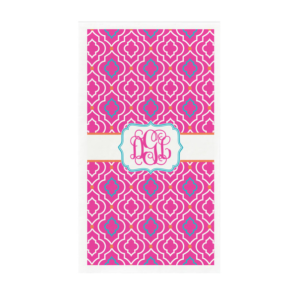 Custom Colorful Trellis Guest Paper Towels - Full Color - Standard (Personalized)