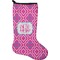 Colorful Trellis Stocking - Single-Sided