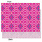 Colorful Trellis Tissue Paper - Heavyweight - Medium - Front & Back