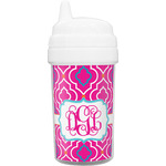 Colorful Trellis Toddler Sippy Cup (Personalized)