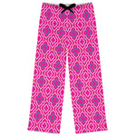 Colorful Trellis Womens Pajama Pants - L
