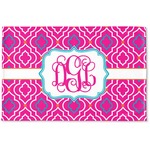 Colorful Trellis Woven Mat (Personalized)