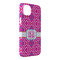 Colorful Trellis iPhone 14 Plus Case - Angle