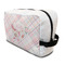 Modern Plaid & Floral Dopp Kit - Front/Main