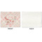 Modern Plaid & Floral Linen Placemat - APPROVAL Single (single sided)