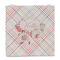 Modern Plaid & Floral Party Favor Gift Bag - Matte - Front