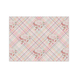 Modern Plaid & Floral Medium Tissue Papers Sheets - Heavyweight (Personalized)