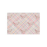 Modern Plaid & Floral Small Tissue Papers Sheets - Lightweight (Personalized)