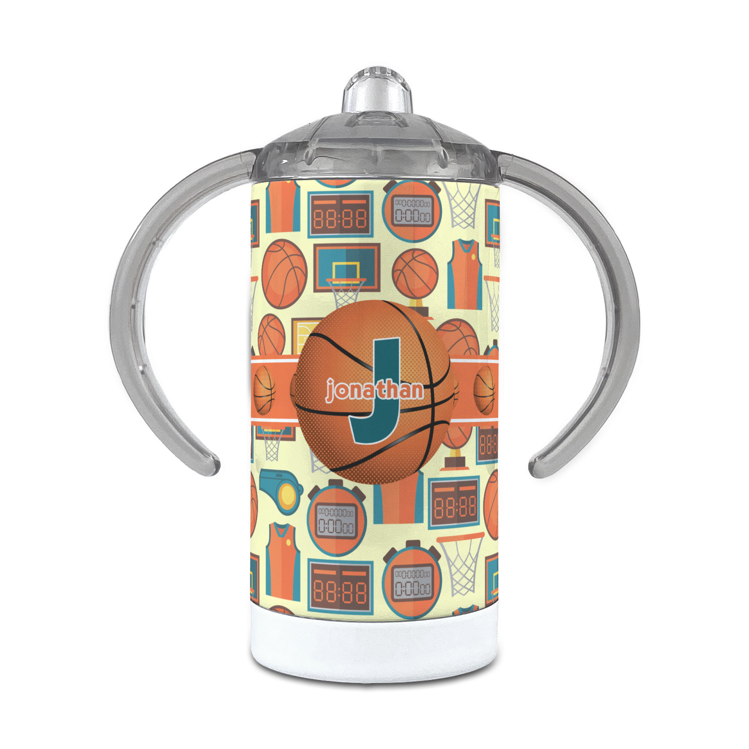 Custom Logo 12 oz Stainless Steel Sippy Cup