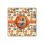 Basketball Wood Print - 12x12 (Personalized)