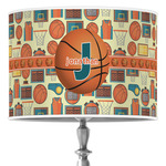 Basketball 16" Drum Lamp Shade - Poly-film (Personalized)