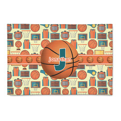 Basketball 2' x 3' Indoor Area Rug (Personalized)